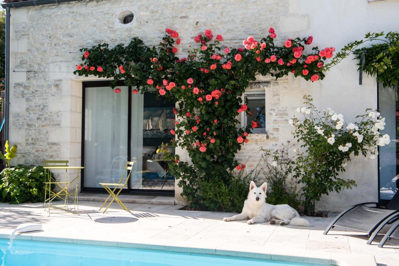 Le Logis De La Brumanderie - Saintes Fontcouverte  外观 照片